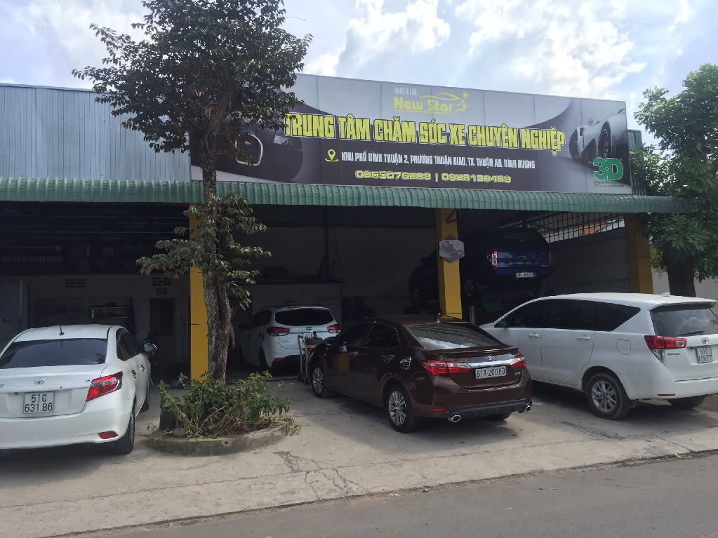 Cafe – Rửa xe New Star ở Bình Dương – Mô hình kinh doanh mới 16