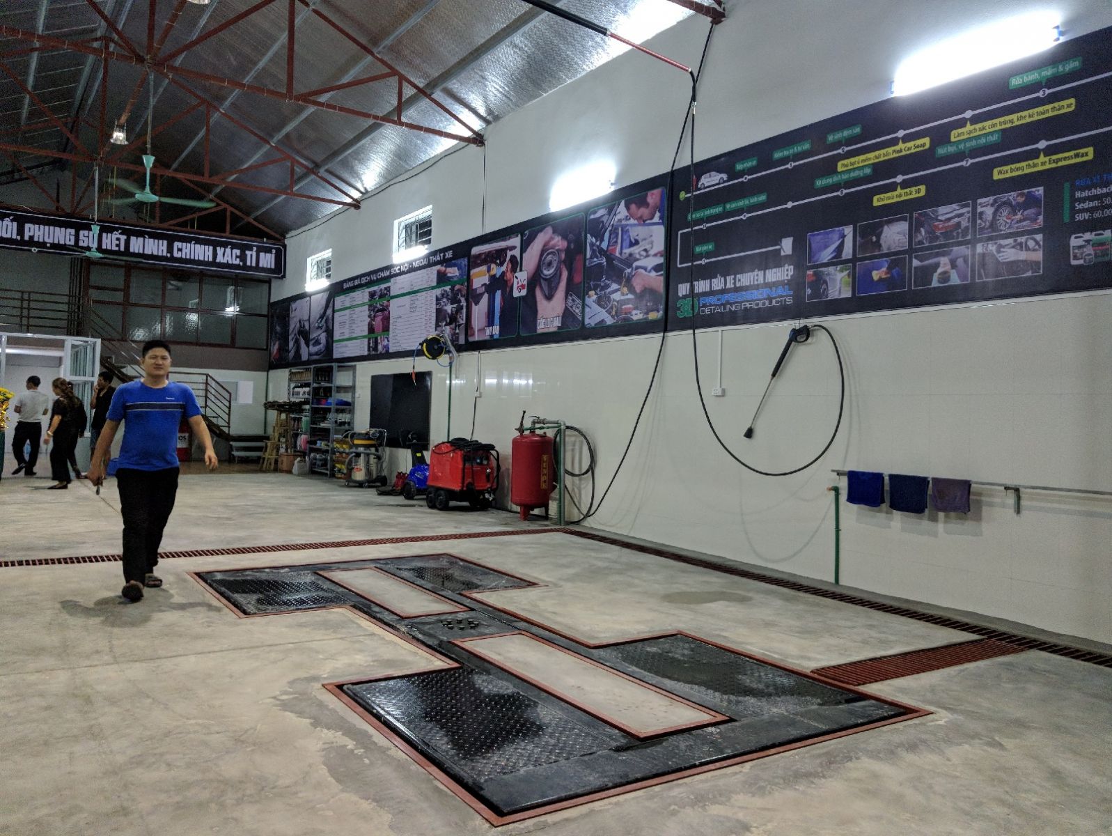 Lắp đặt trung tâm chăm sóc xe chuyên nghiệp Ngọc Tùng tại Phủ Lý – Hà Nam 9