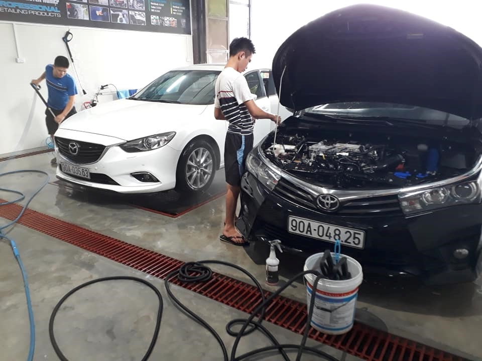 Lắp đặt trung tâm chăm sóc xe chuyên nghiệp Ngọc Tùng tại Phủ Lý – Hà Nam 11