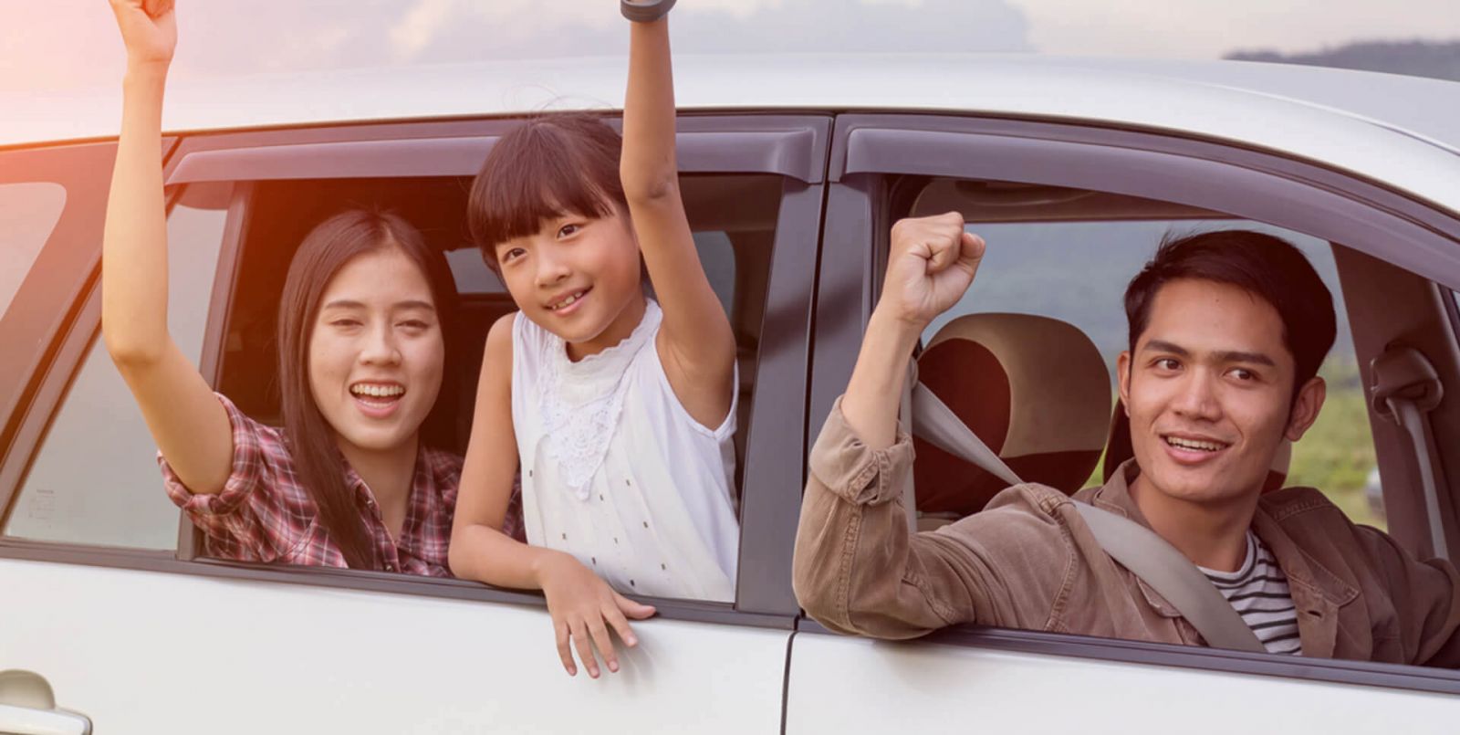 thoải mái trên xe ô tô
