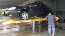 3 lý do khiến bạn nên mua cầu nâng 1 trụ rửa xe ô tô
