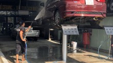 Nơi bán cầu nâng 1 trụ rửa xe giá rẻ tại Việt Nam