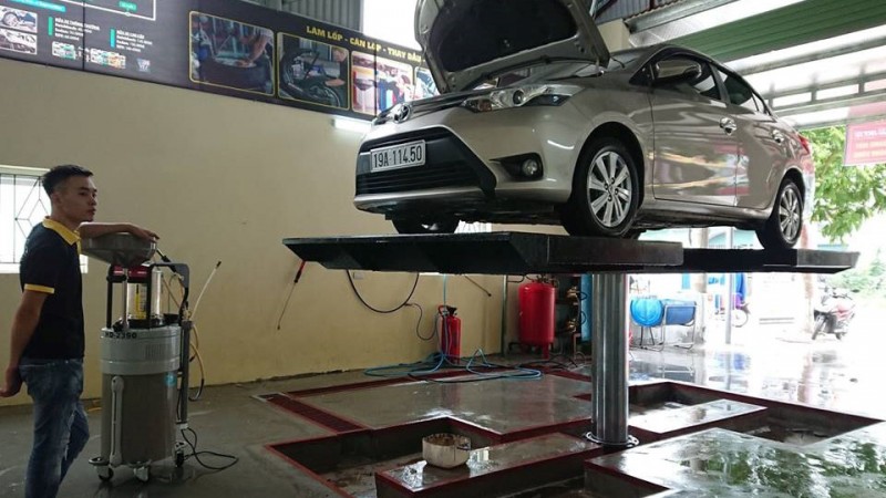 Tại sao nên chọn cầu nâng 1 trụ Senok của Ấn Độ cho Trạm rửa xe chuyên nghiệp?