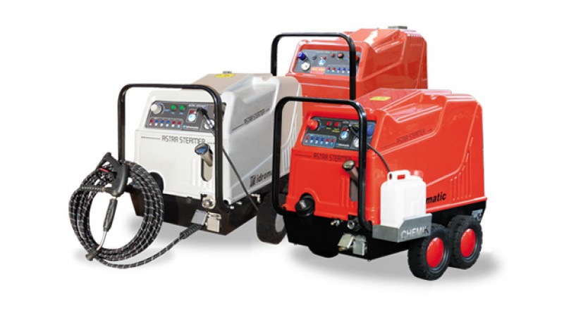 Tìm hiểu về dòng máy rửa xe hơi nước nóng Astra Steamer đến từ Italy